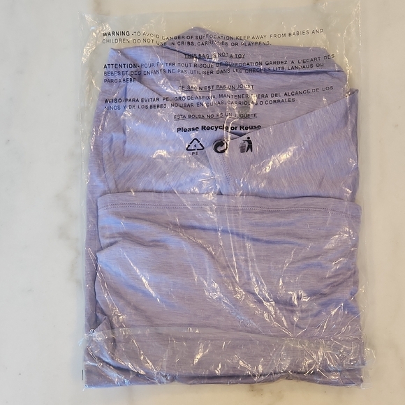 Tommy Bahama Light Purple Polo Shirt - Picture 4 of 4